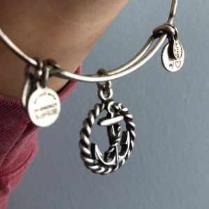 Alex and Ani anchor bracelet